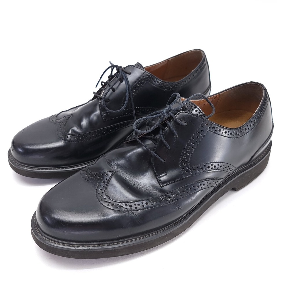 Rockport Men's Style Purpose Wingtip Oxfords Men's Shoes 11 M Black Wedding